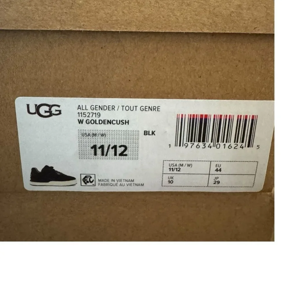 New UGG Goldencush Men's Women's Black Sneakers 11